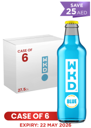 WKD VODKA BLUE BOTTLE 27.5 CL X 6 Promo