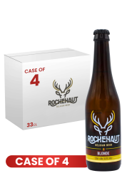 Rochehaut Blonde Belgian Beer Btl 33Cl X 4 Case